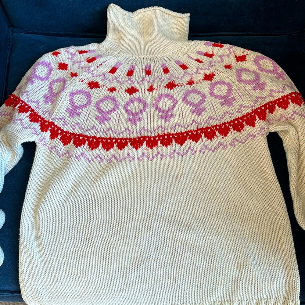 525 America Empowerment Fair Isle Pullover Sweater